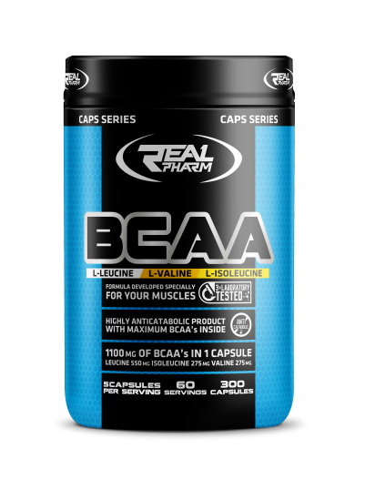 REAL PHARM - BCAA 1100mg/300 таблетки